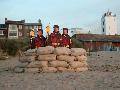 een kleinschalige strandactie