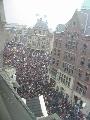 Anti war demonstrators near Dam square, Amsterdam, F15