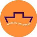 women on waves