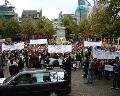 Afghaanse demonstratie Den Haag, 2002