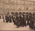 Demonstratie voor vrouwenkiesrecht, Binnenhof, 1913