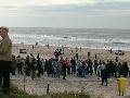 War-Zone op het strand