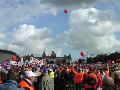 Vakbonds manifestatie museumplein 11:45