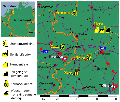 A great concentration of atomic industry in a thickly populated area.