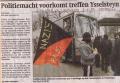 AFA artikel op de voorpagina