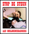 Stop de steun aan oorlogsmisdadigers