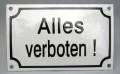 alles verboten