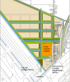 plan voor nieuw cellencomplex Schiphol West