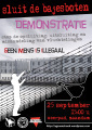 poster van de demo