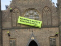 Greenpeace actie op het binnenhof