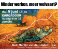 Do - 9 Juni 2011 - Debat: Minder werken, meer welvaart? 