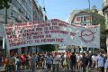 Photo from the demo in Athens