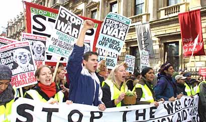 Trafalgar Square, 2 March 2002