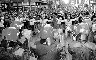 The two demonstrators imprisoned