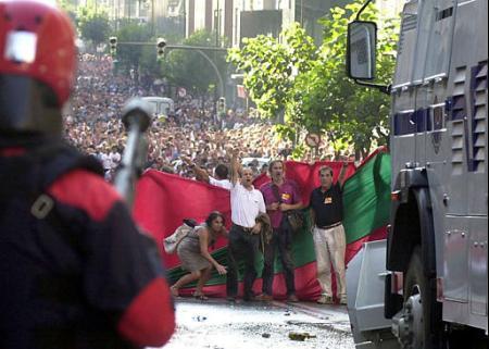 BASQUE COUNTRY: DEMONSTRATORS IMPRISONED