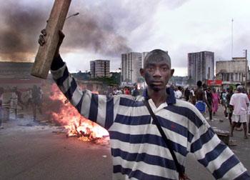 Rellen op straat tussen voor- en tegenstander van ex premier Alassane Ouattara 