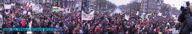 Een panorama van de rozengracht door major major