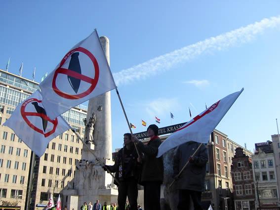 amsterdam public demostration 1