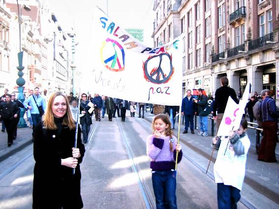 amsterdam public demostration 2