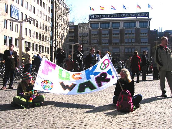 amsterdam public demostration 3