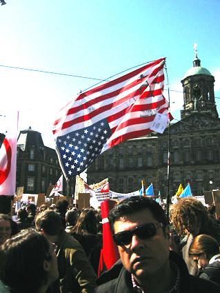 amsterdam public demostration 4