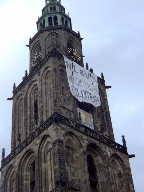 vette toren, vet spandoek