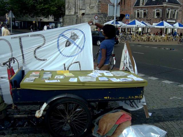 de mobiele info stand