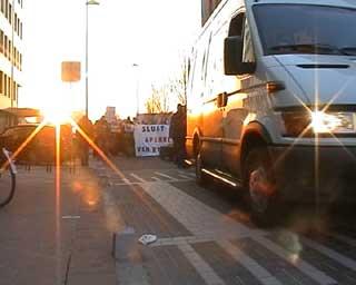 demo loopt door Rijswijk