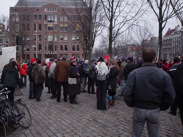 Verzamelen op de Westermarkt