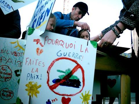 Kids at Protests