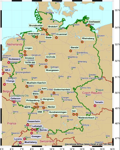 Germans' and neighbours' nukes.