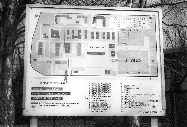 plattegrond AZC Crailo