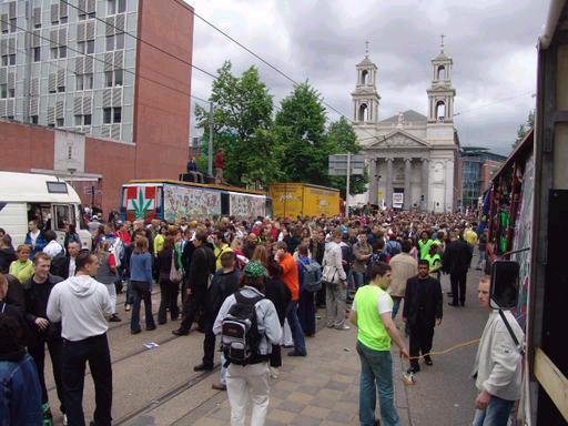 Start bij Waterloplein (bron: Vienna2004.org)