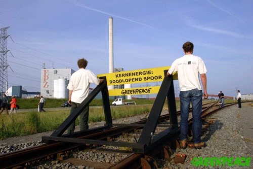 Frankrijk, met een stootjuk op de rails.