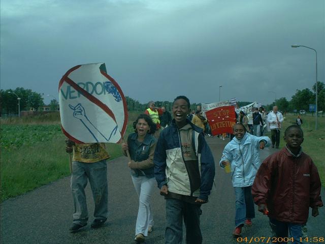 kop van de demo