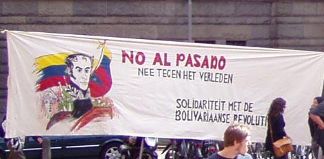 een spandoek