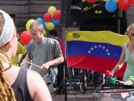 sambistas bolivarianos