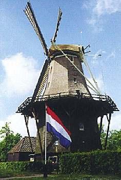 oktober: bezoek korenmolen De Zandhaas in Santpoort