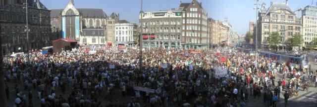 Vorig jaar 25.000 mensen op de Dam. Dit jaar..?