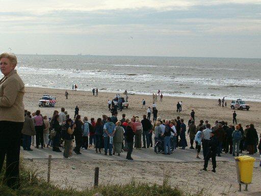 War-Zone op het strand