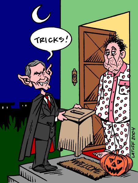 Bush's Halloween - www.deviantart.com/view/11926334