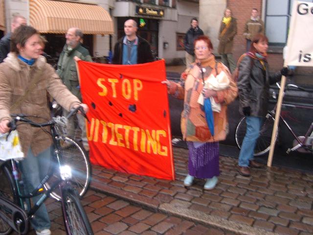 Stop de uitzetting