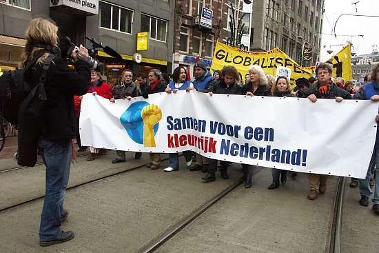 Slotdemonstratie (foto: Boyd Noorda) 