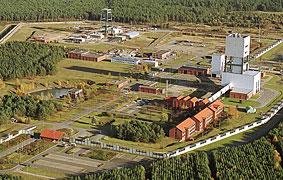 Exploratory salt mine at Gorleben.