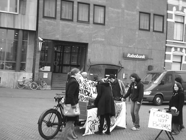 spandoeken bij bakfiets gratis eten