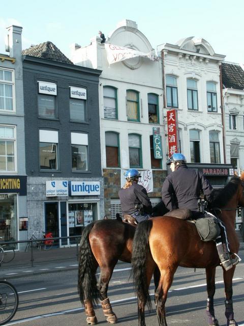 Korte stop bij de nog steeds bezette Dump