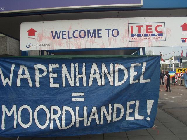 bebloed bord van ITEC