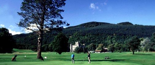 rustig golfen op Gleneagles