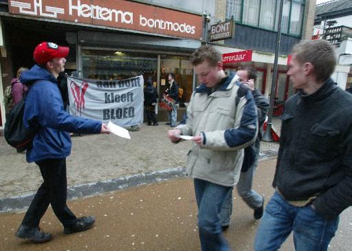 Vorige aktie bij bontwinkel Hettema