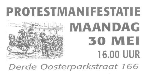 Protestmanifestatie !